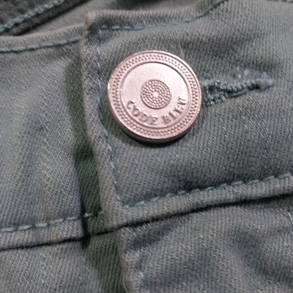 Code Bleu Women's Capri 18W Blue Jeans 100%Cotton - Picture 9 of 13